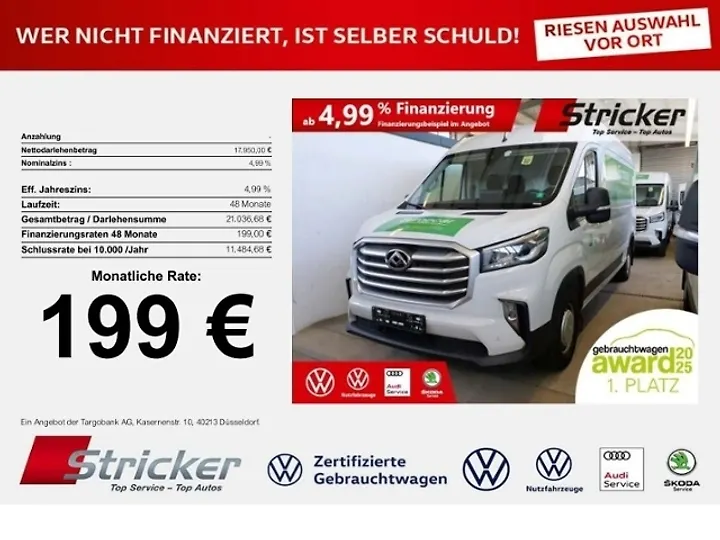 Deliver 9 2.0 Transporter RWD BASE Hochr.Kasten