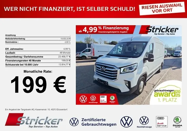 Deliver 9 2.0 Transporter RWD BASE Hochr.Kasten
