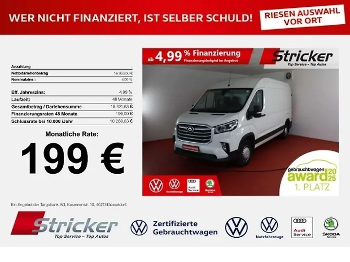 Deliver 9 2.0 Transporter RWD BASE Hochr.Kasten