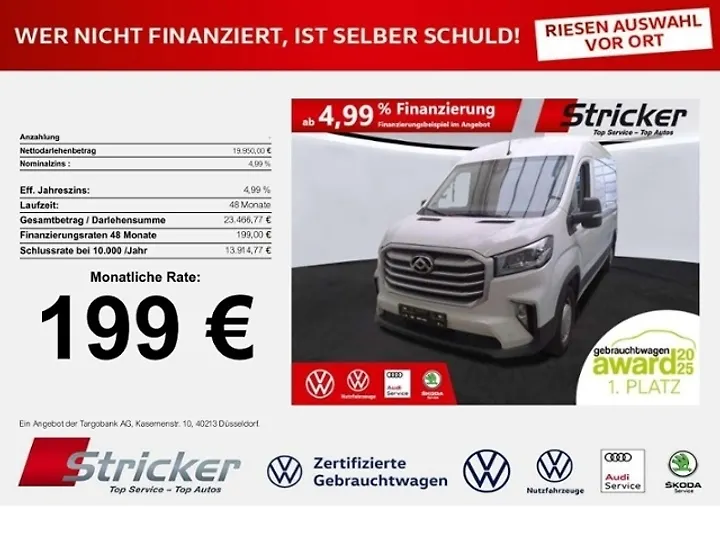 Deliver 9 2.0 Fahrgestell L3 BASE Fgst.