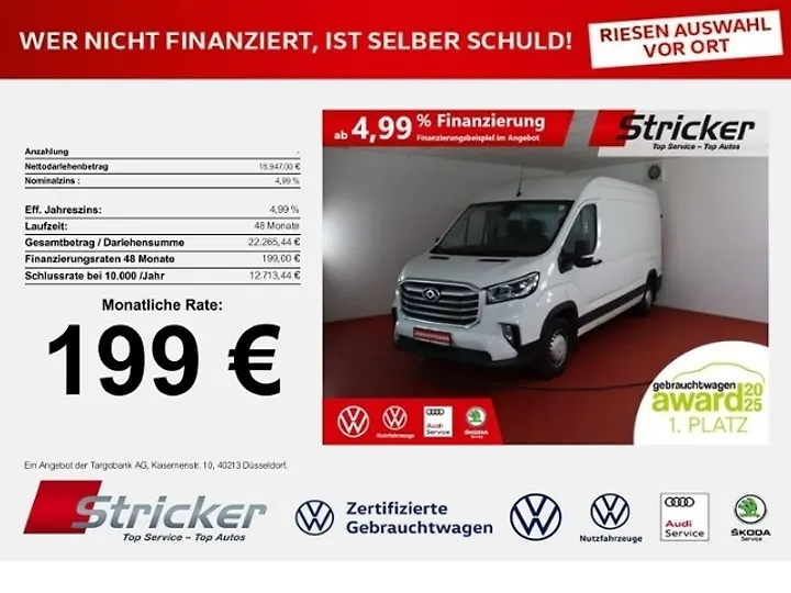 Deliver 9 2.0 Fahrgestell L3 BASE Fgst.