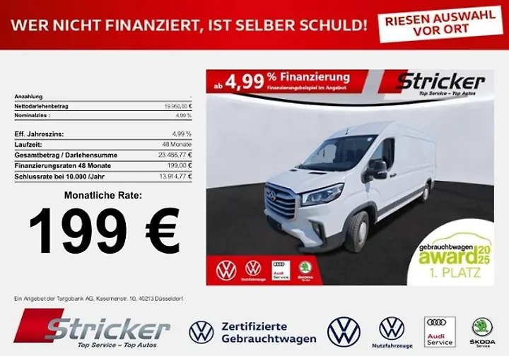 Deliver 9 2.0 Transporter RWD BASE Hochr.Kasten