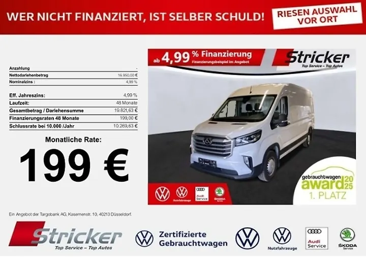 Deliver 9 2.0 Transporter RWD BASE Hochr.Kasten