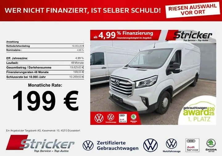 Deliver 9 2.0 Transporter RWD BASE Hochr.Kasten