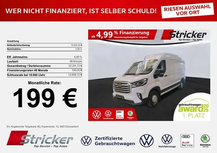 Deliver 9 2.0 Fahrgestell L3 BASE Fgst.