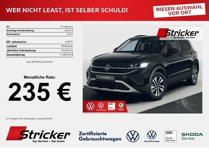 T-Cross 1.0 TSI OPF DSG Energy Geschlossen