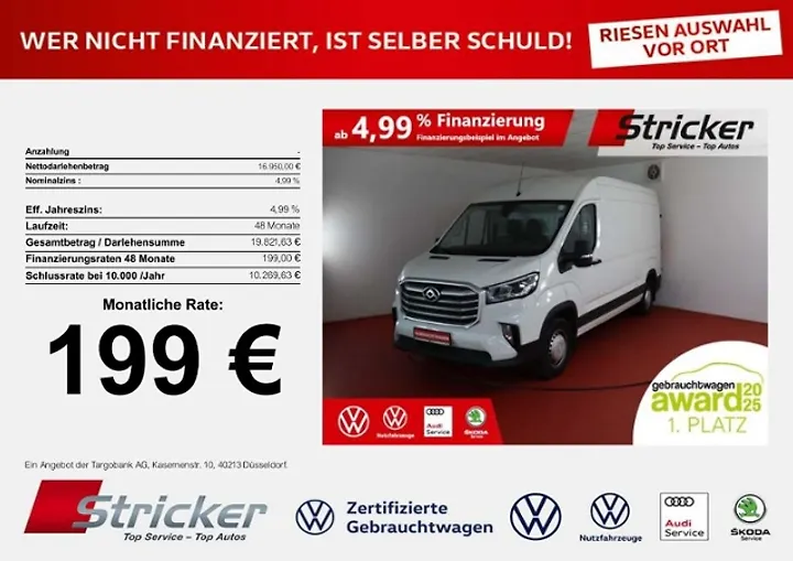 Deliver 9 2.0 Transporter RWD BASE Hochr.Kasten