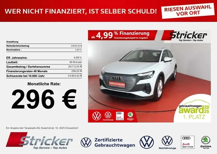 Q4 e-tron 35 Geschlossen