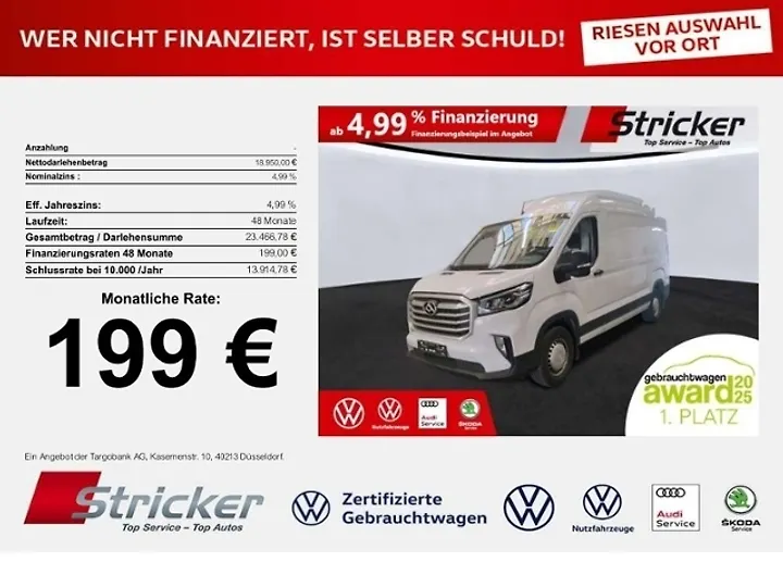 Deliver 9 2.0 Transporter RWD BASE Hochr.Kasten