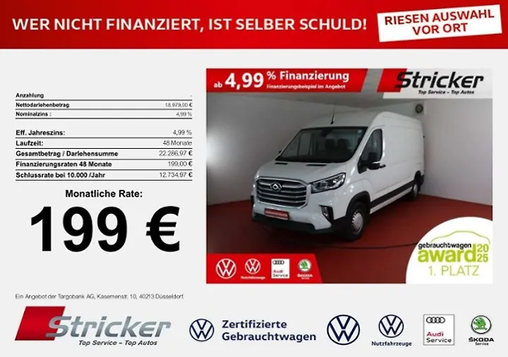 Deliver 9 2.0 Transporter RWD BASE Hochr.Kasten