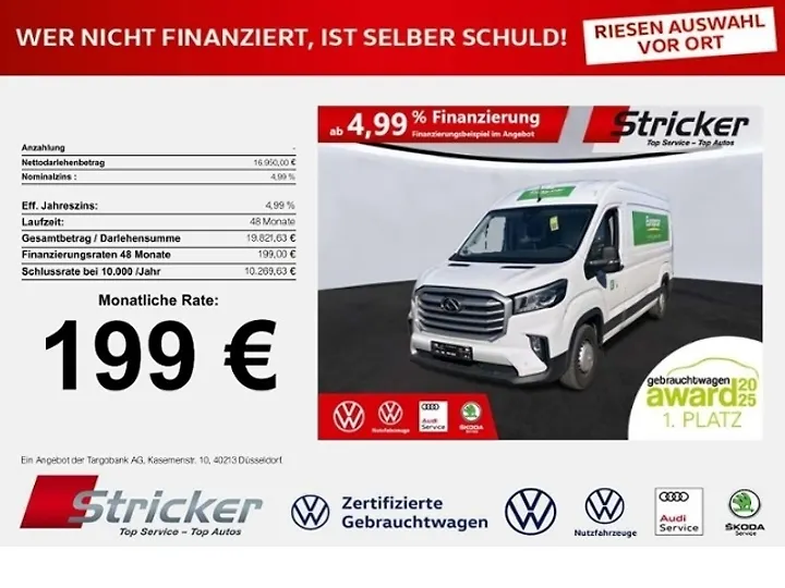 Deliver 9 2.0 Transporter RWD BASE Hochr.Kasten