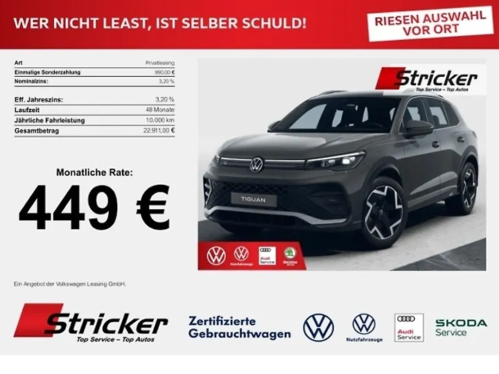 Tiguan 2.0 TDI SCR 4Motion DSG Offroad Geschlossen