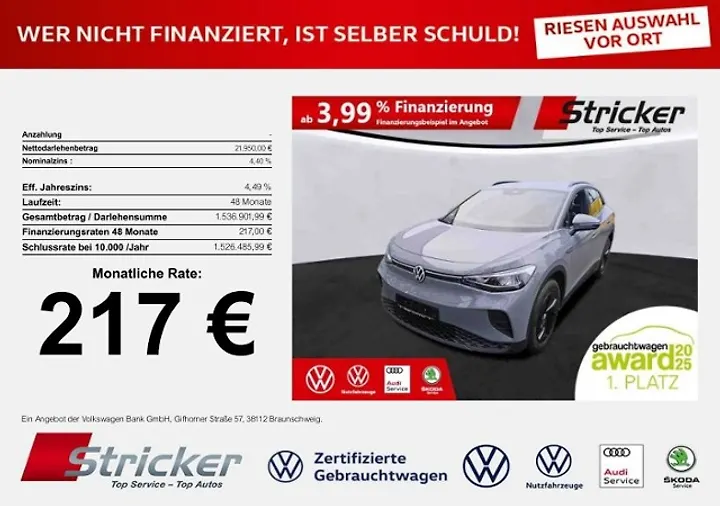 ID.4 Performance Upgrade Pro Geschlossen