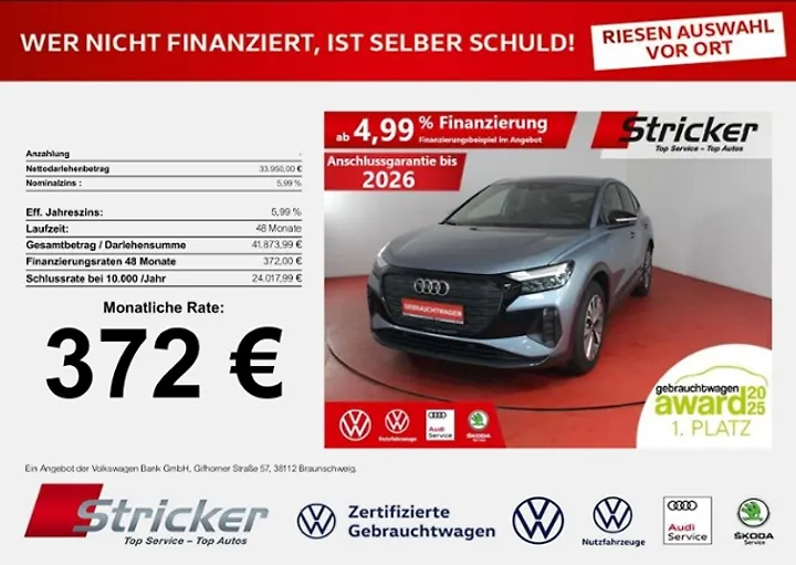 Q4 e-tron 40 Geschlossen
