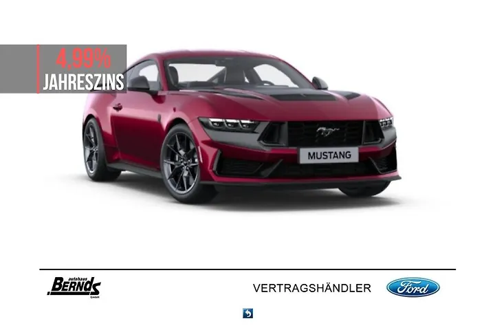 Mustang Fastback 5.0 Ti-VCT V8 Aut. Dark Horse Coupe