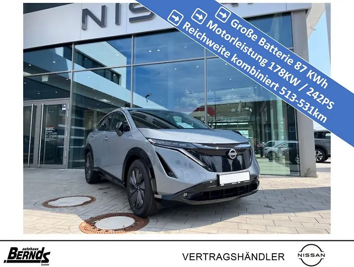 Ariya 87 kWh Advance Pack Geschlossen