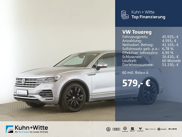Touareg 3.0 V6 TDI 4Motion DPF Automatik Geschlossen