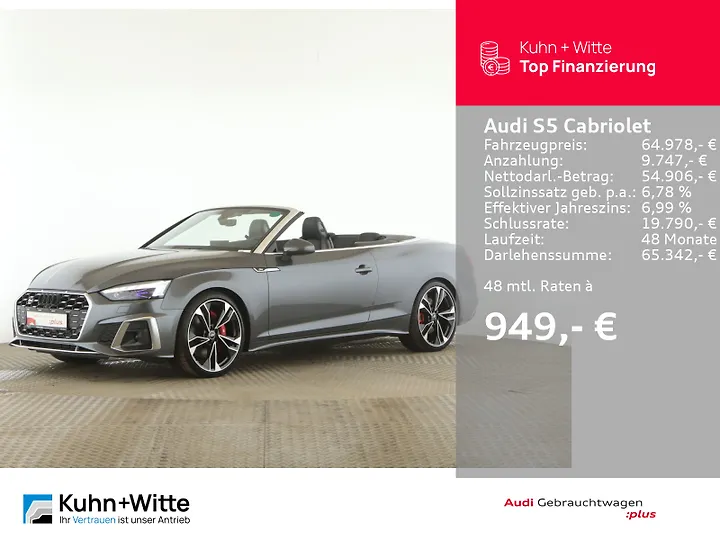 A5 Cabrio 40 TFSI S tronic S line Cabrio