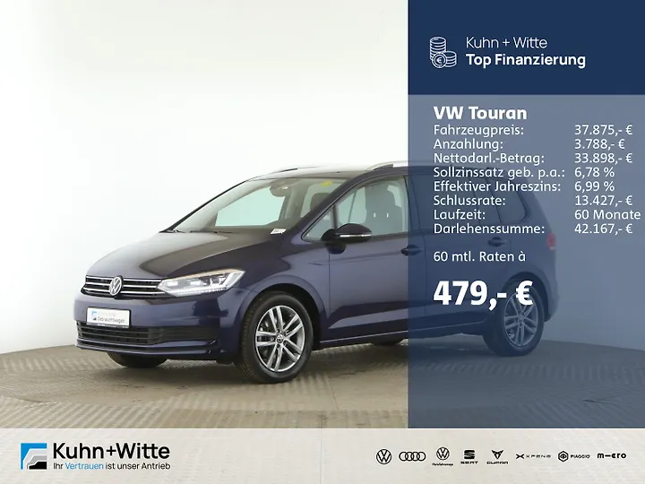 Touran 1.5 TSI ACT OPF DSG Comfortline Kombi