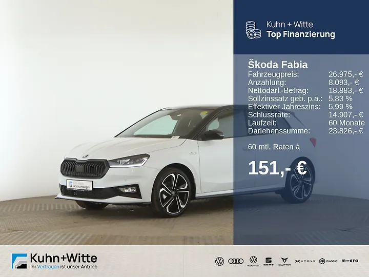 Fabia 1.5 TSI DSG Monte Carlo Limousine