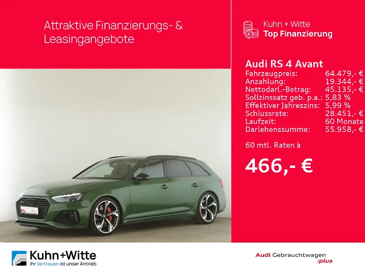 RS4 Avant quattro tiptronic Kombi