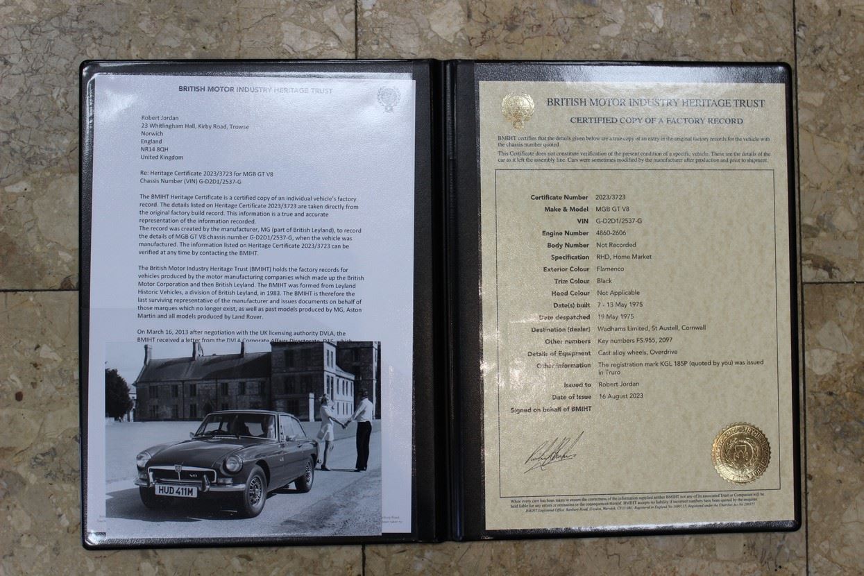 1975 mgb  gt factory rhd v8 coupe manual   concours fully restored  ykm0iye937zqad pivfh4