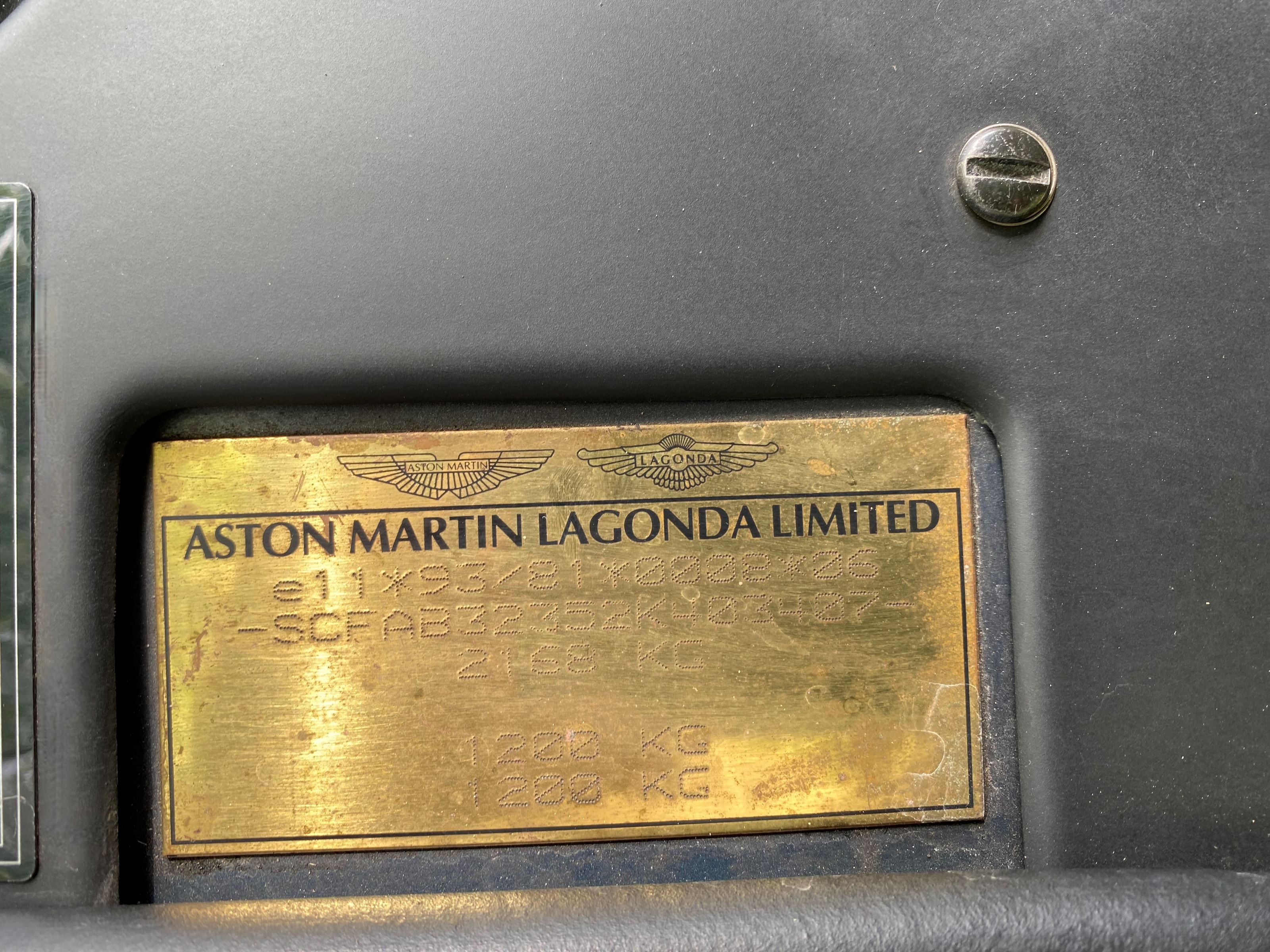 Aston martin db7 sdfyyrwt4mpq6gsx4jcbm