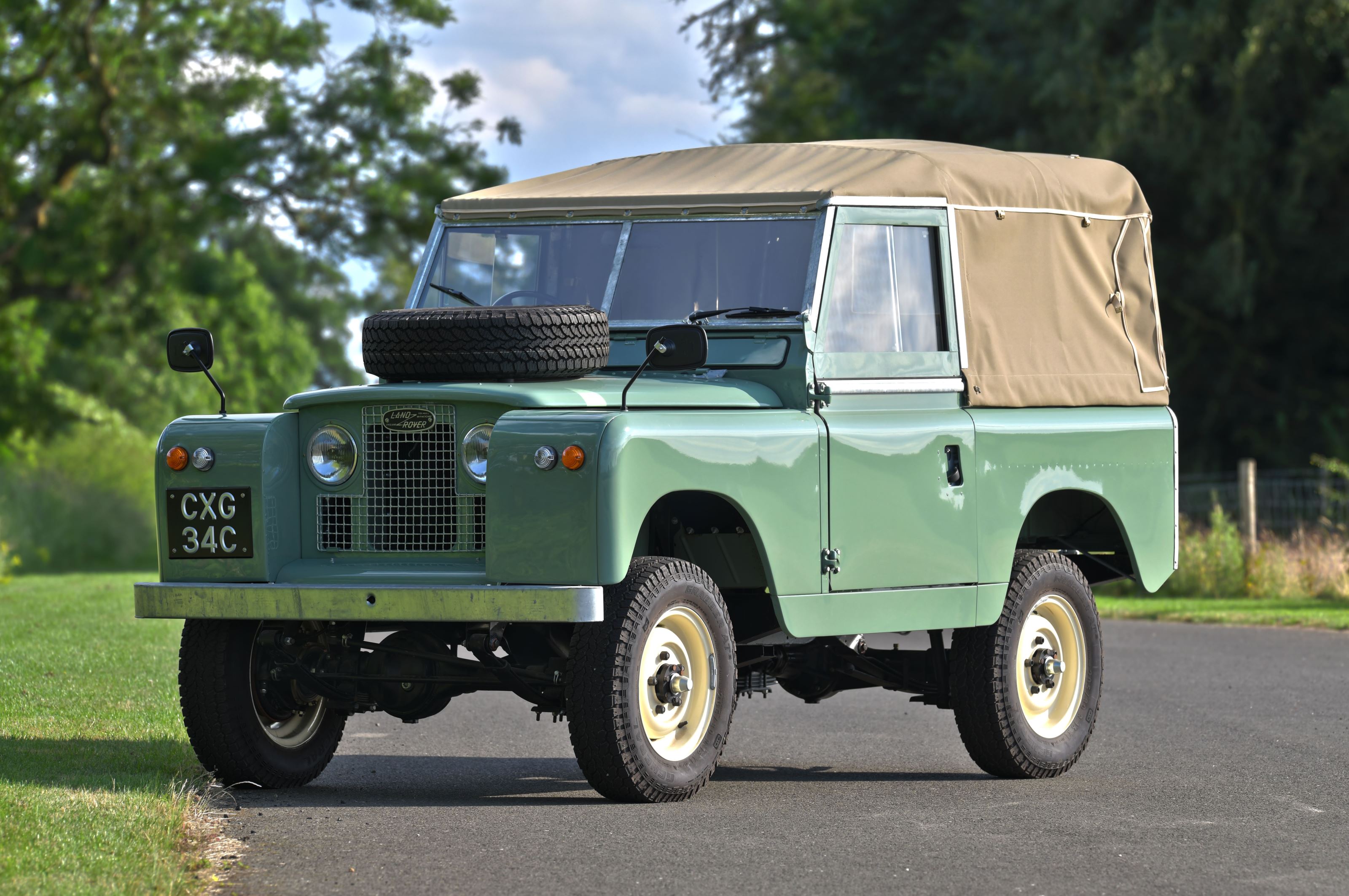 Land rover series 2a swb 88 with overdrive fclwjy mupbsoctsetv1e