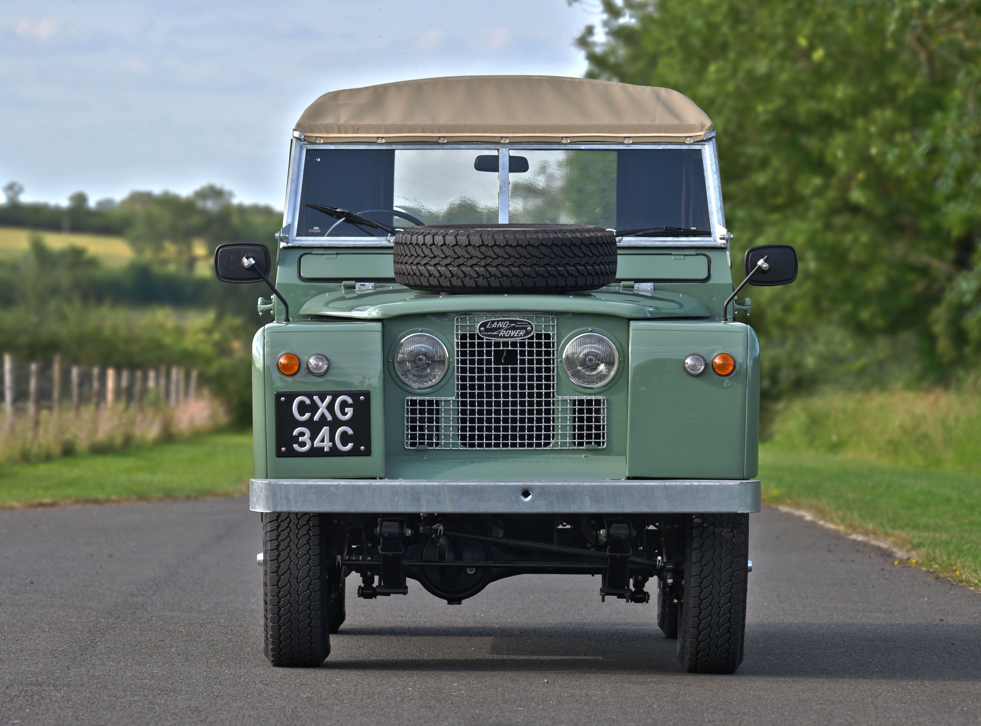 Land rover series 2a swb 88 with overdrive zsxiz4ofjtkfylu5a uth