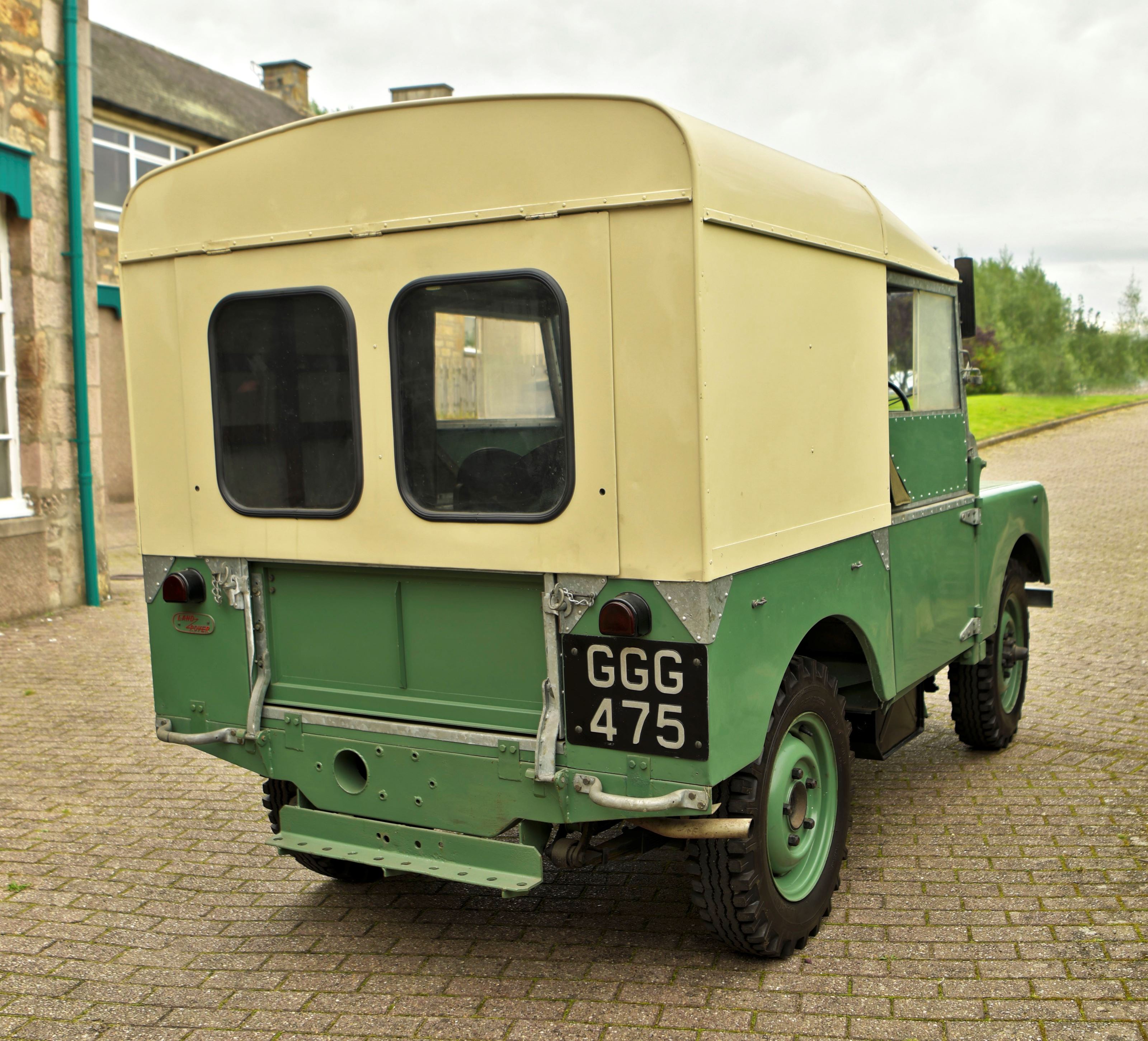 Land rover series 1 swb with hard top gofdj  4szxs5 r d2gy 