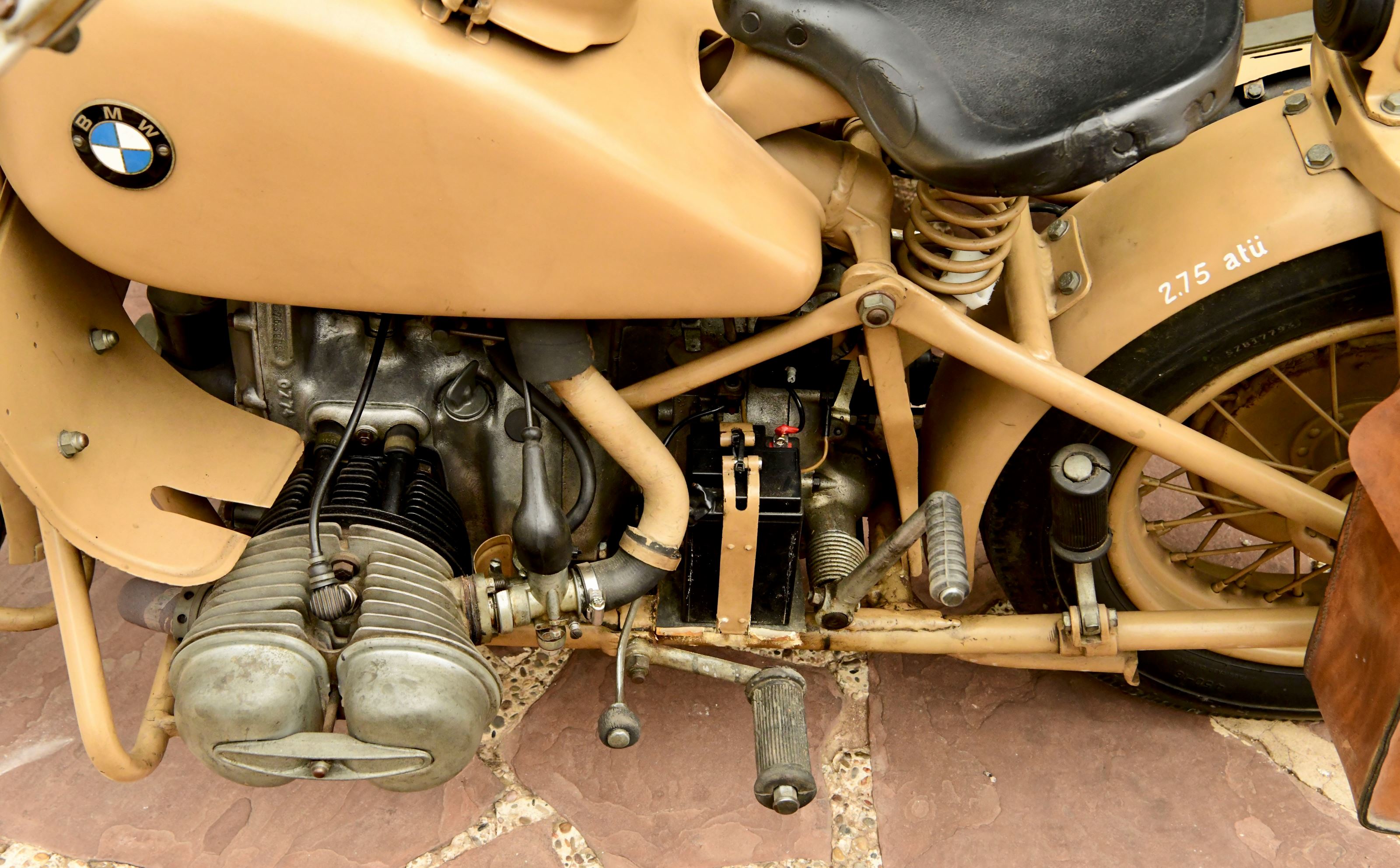 Bmw r75 750cc military motorcycle combination wehrmachtsgespann jjwg5lwqiaxyx4imm91xf